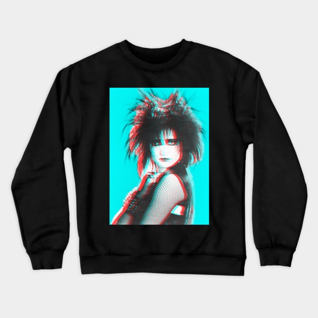 Siouxsie and the Banshees Dynamic Discography Crewneck Sweatshirt by anyone heart